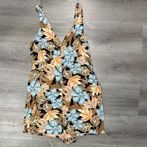 Rip Curl Multicolor Floral Romper